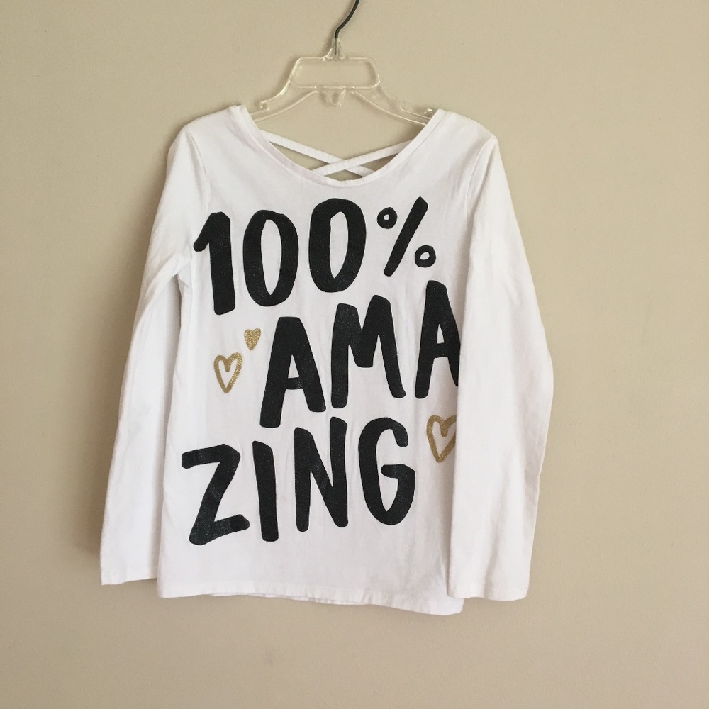Carters’s Girls long sleeve t-shirt, size 7